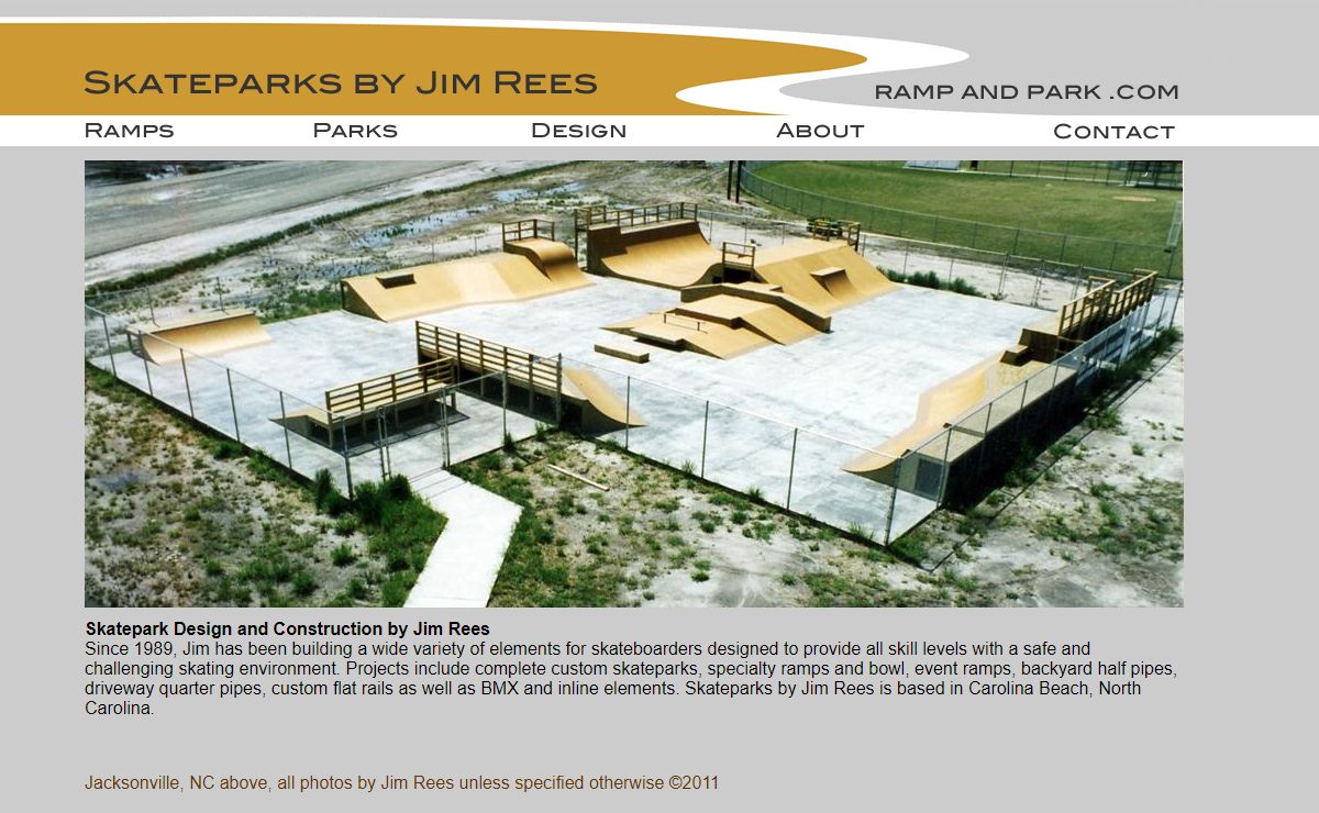 Skatepark Design and Construction by Jim Rees