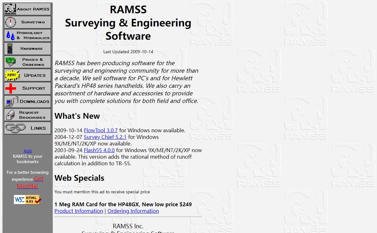 RAMSS Inc. Surveying & Engineering Software