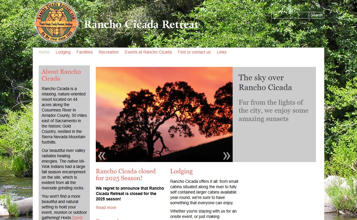Home | Rancho Cicada Retreat