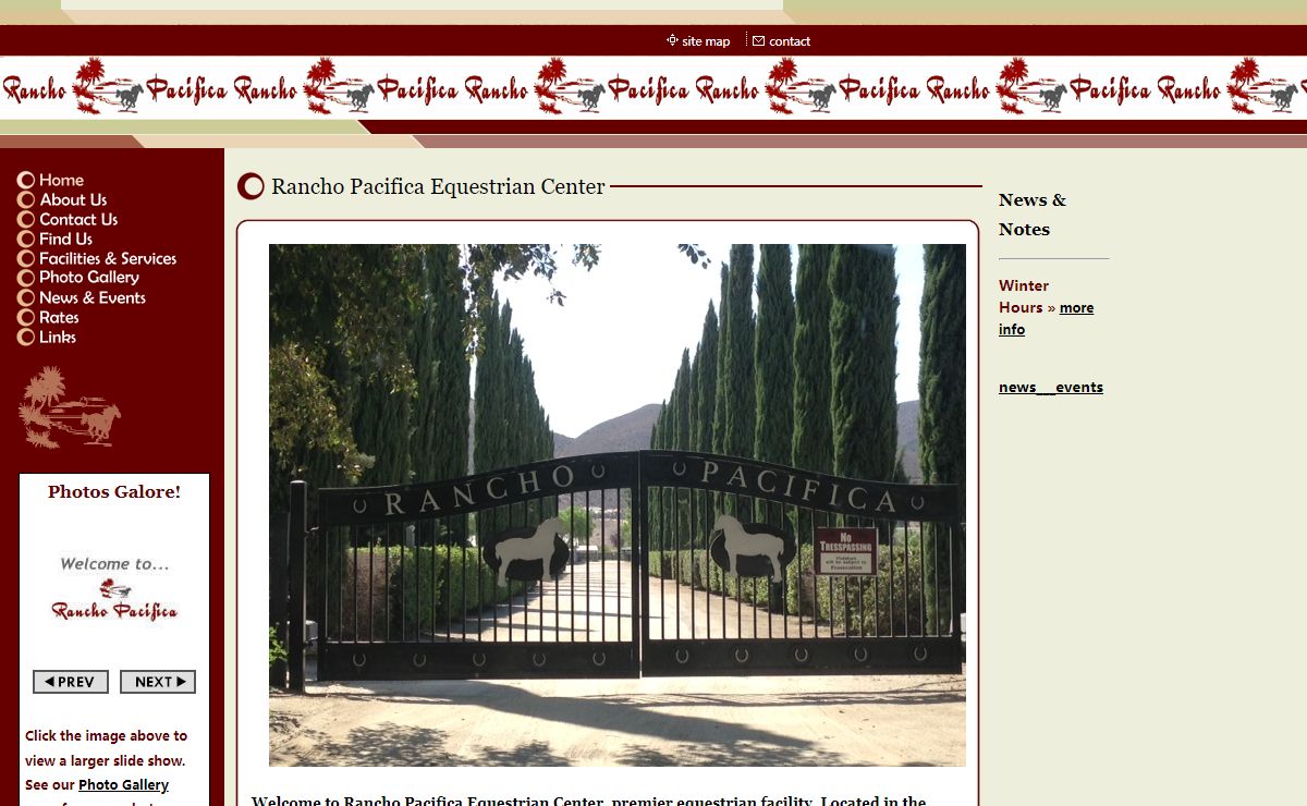 Rancho Pacifica Equestrian Center - Home
