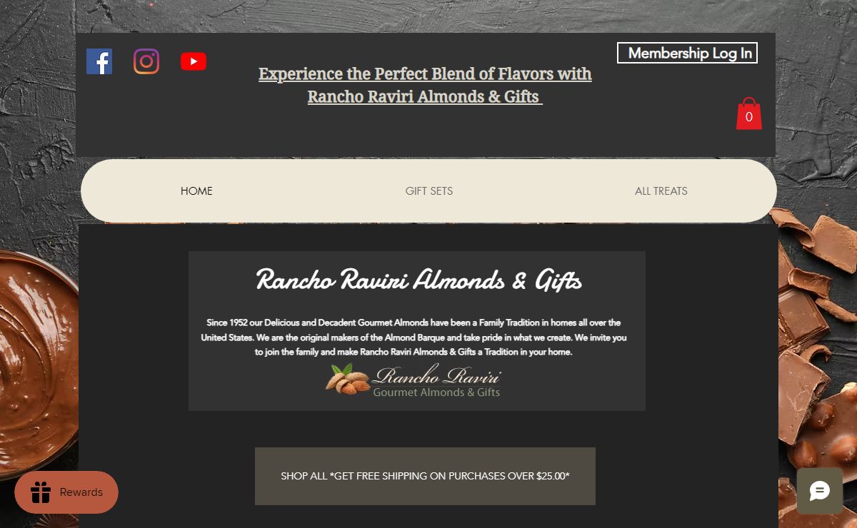 Sweet and Savory Almonds | Ranch Raviri Almonds & Gifts