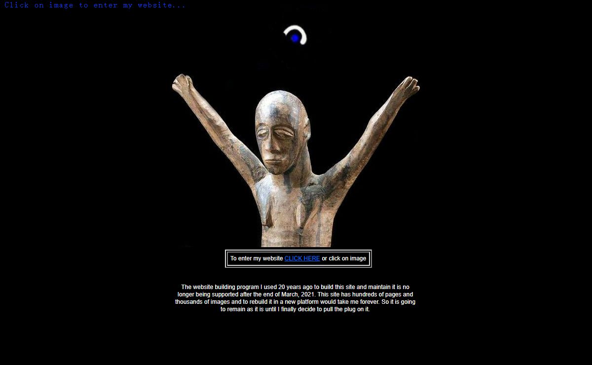 RAND AFRICAN ART home page