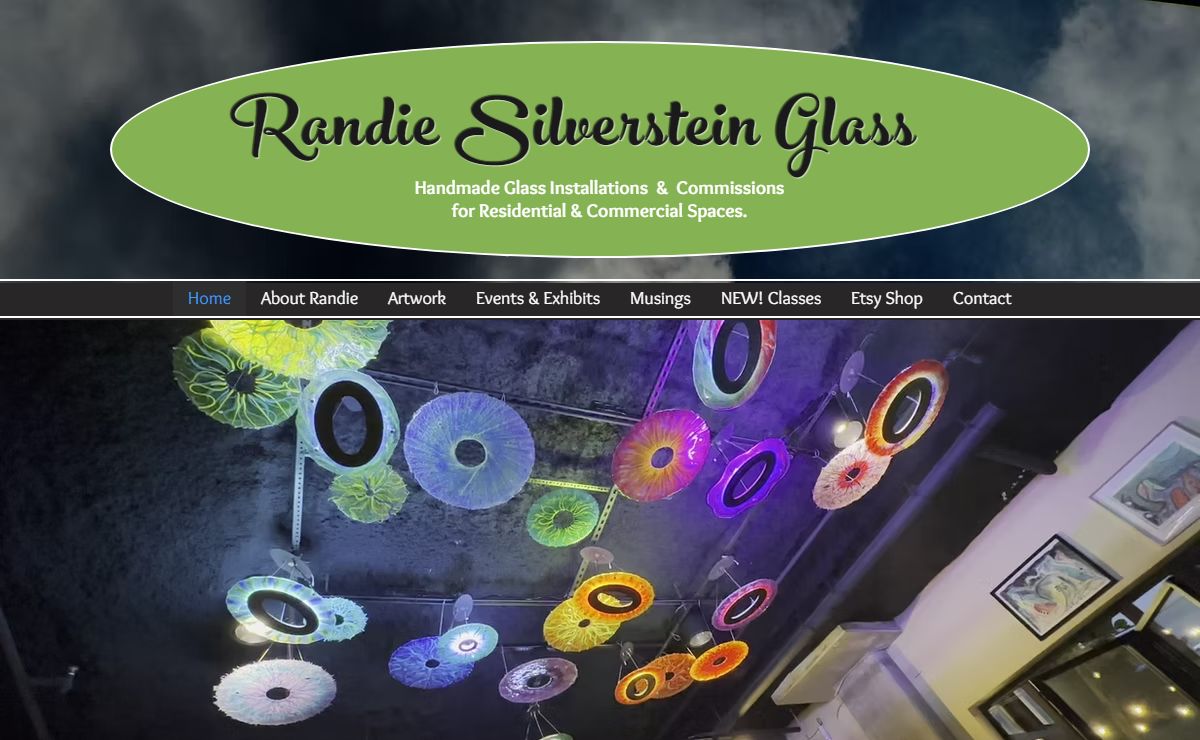 Glass Art | Randie Silverstein Fused Glass | USA