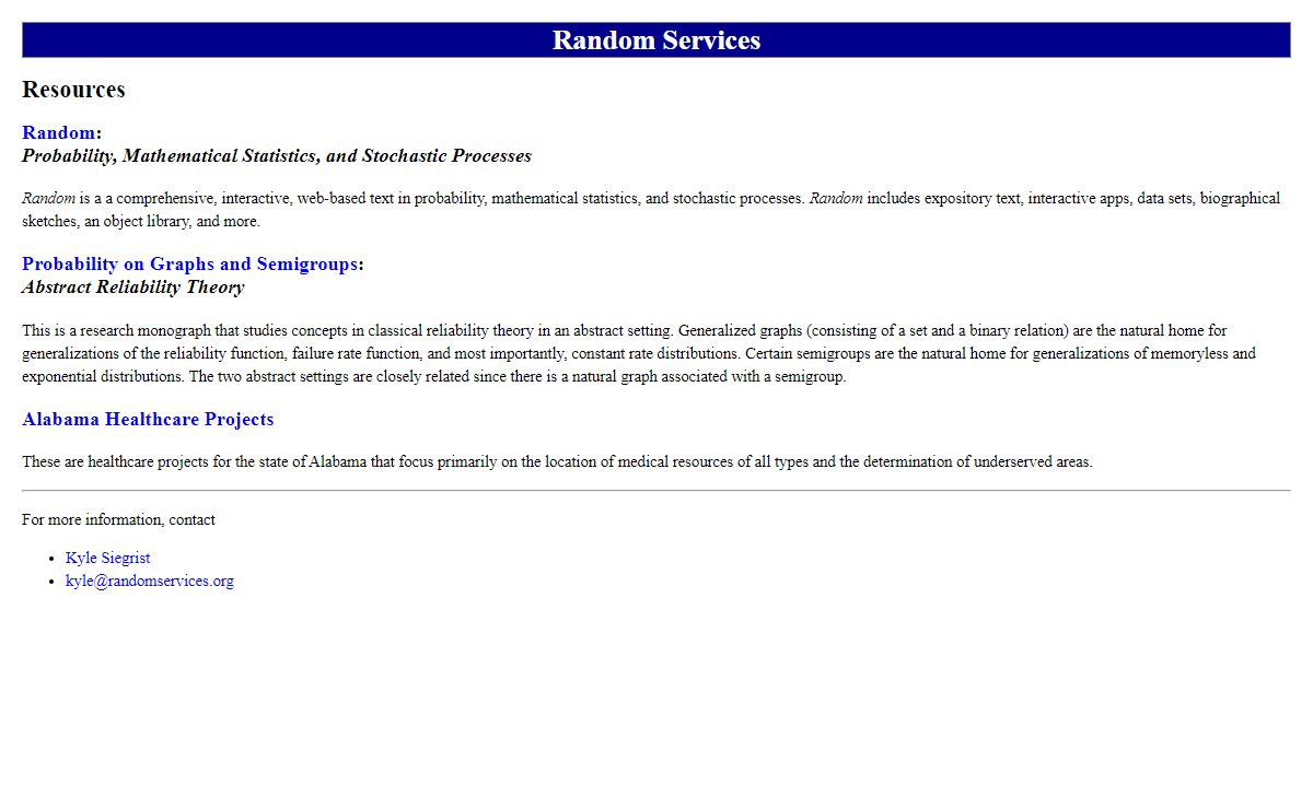 Random Services