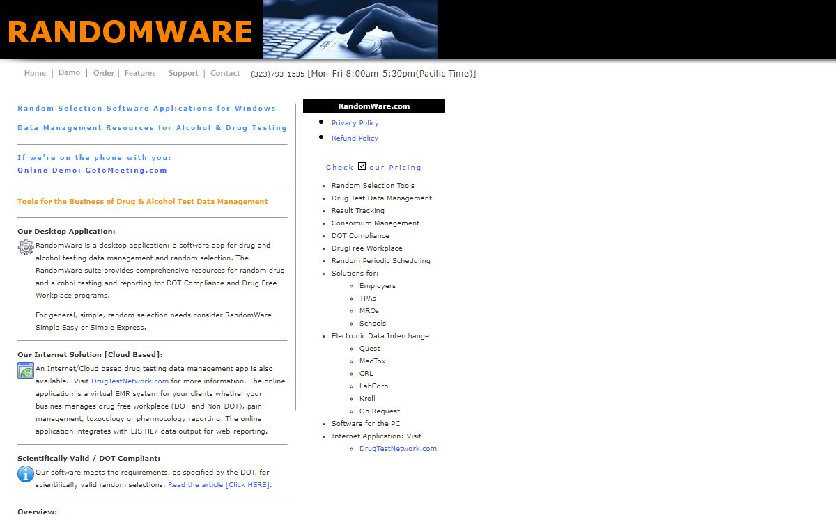 Drug Testing Software - Random Selection Software