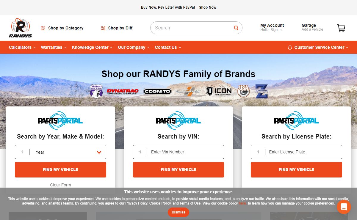 RANDYS Worldwide | One Stop Differential & Drivetrain Shop