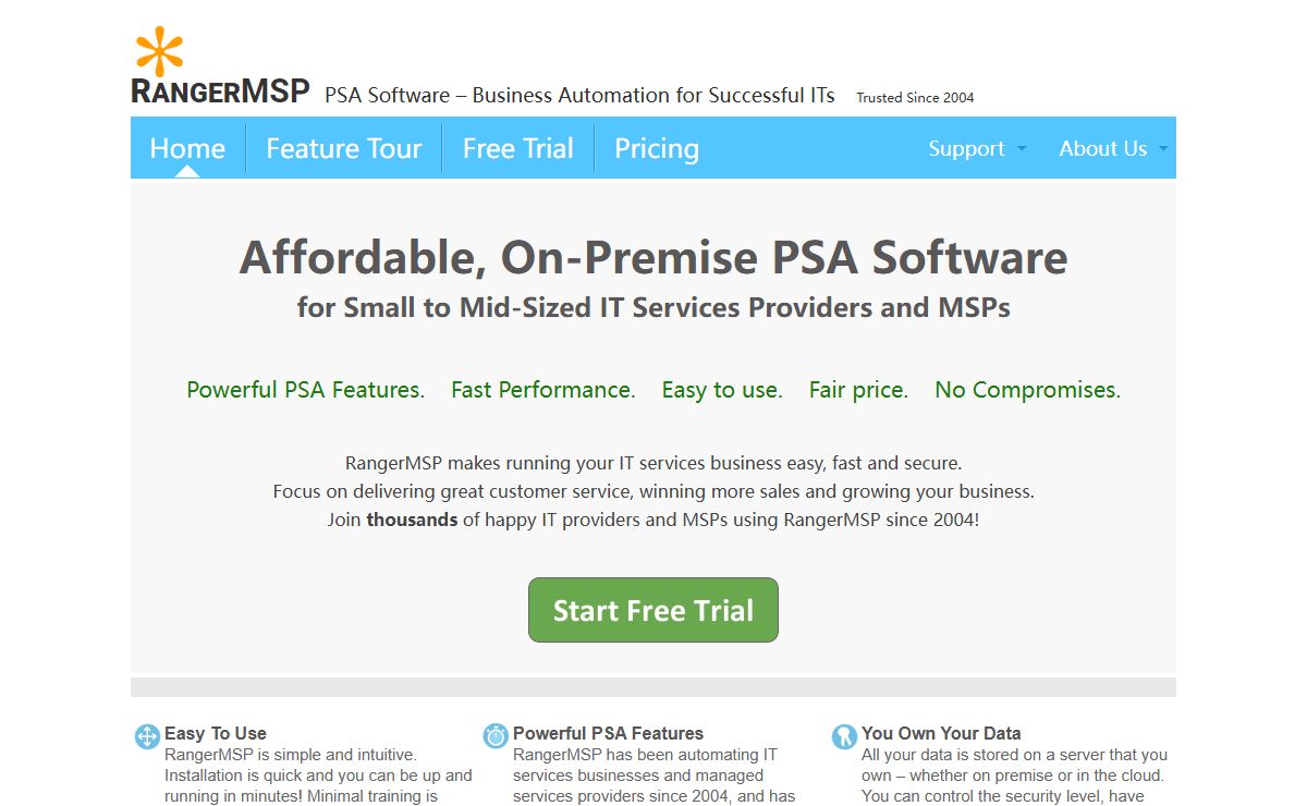 RangerMSP | PSA Software – Business Automation for Successful ITs