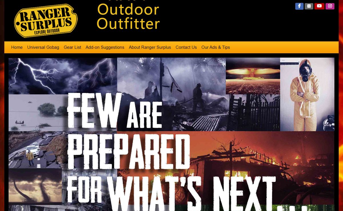 Ranger Surplus—Quality Army & Navy Surplus, Camping, Outdoor Outfitter since 1979.