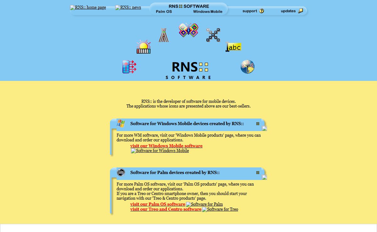 RNS:: - Palm OS and Windows Mobile Software Developers