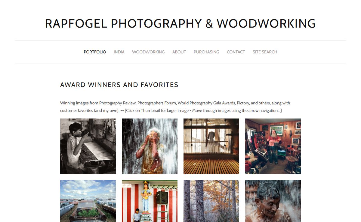 Richard Rapfogel PhotographyRapfogel Photography & Woodworking