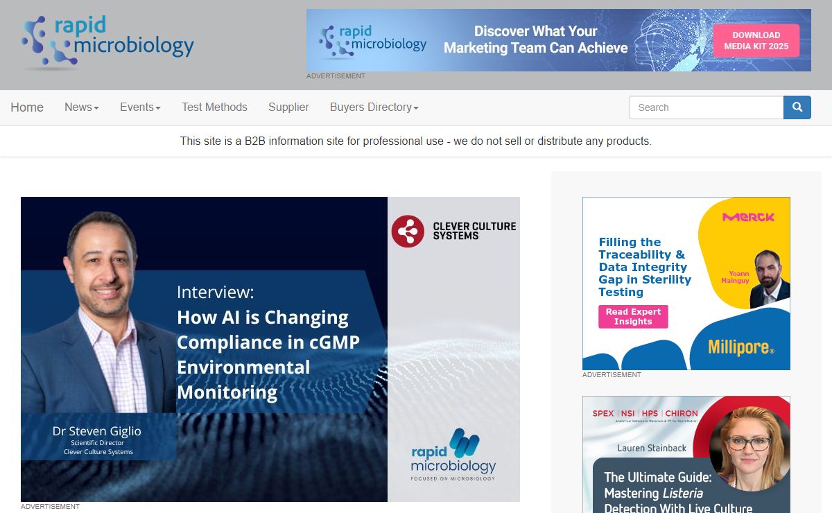 rapidmicrobiology - home page