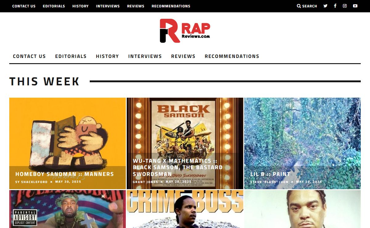 RapReviews – Your source for trusted rap opinions
