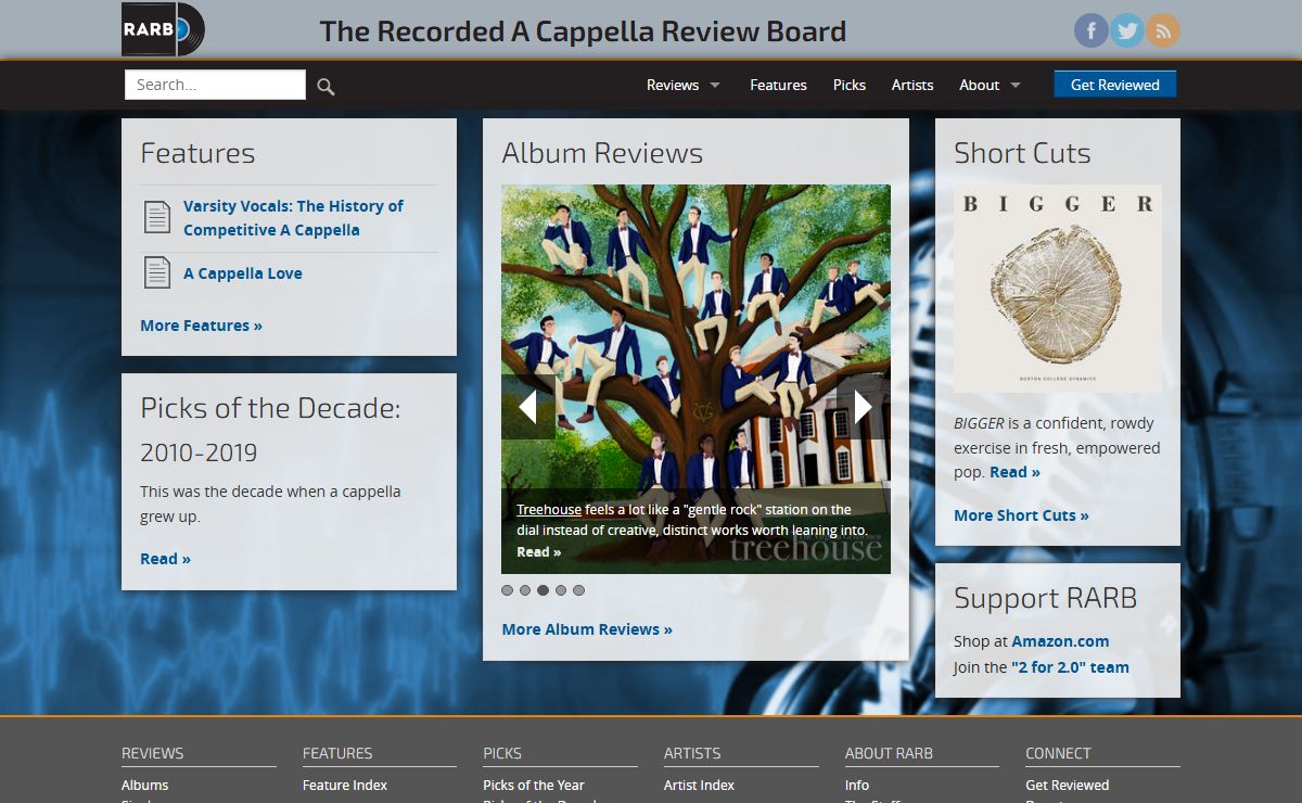 RARB: The Recorded A Cappella Review Board