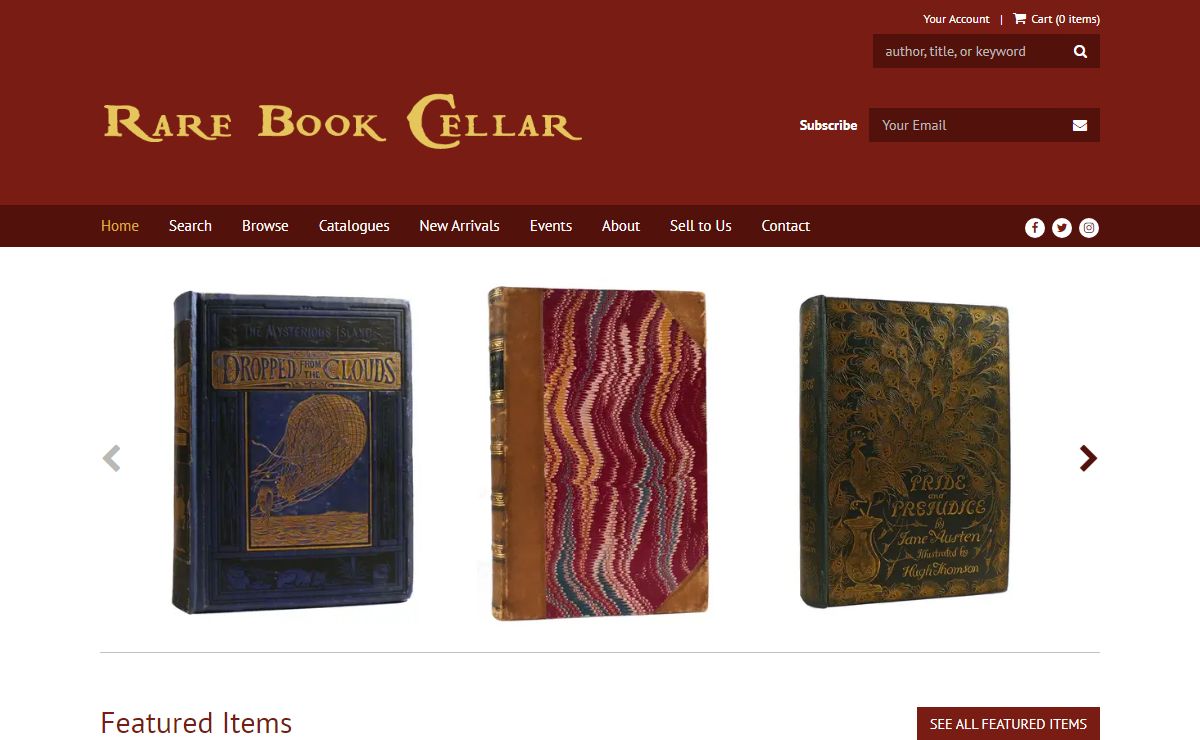 Rare Book Cellar