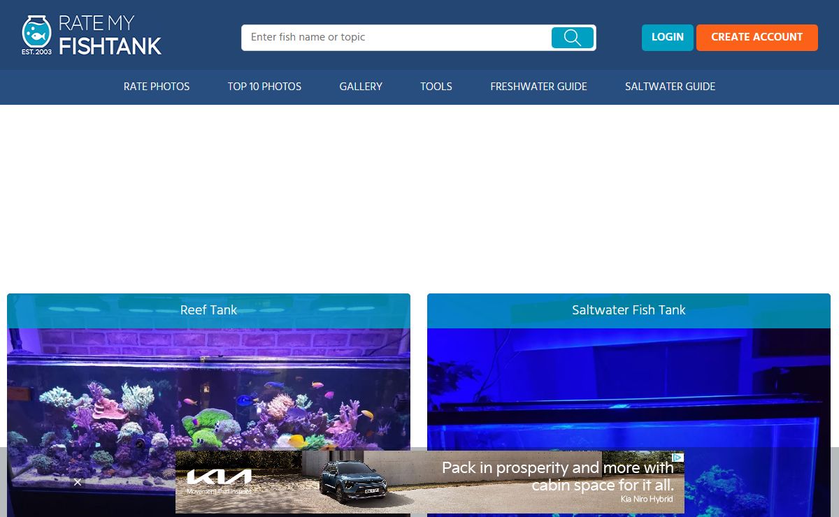 Aquarium Photos, Articles and Tools - RateMyFishTank.com