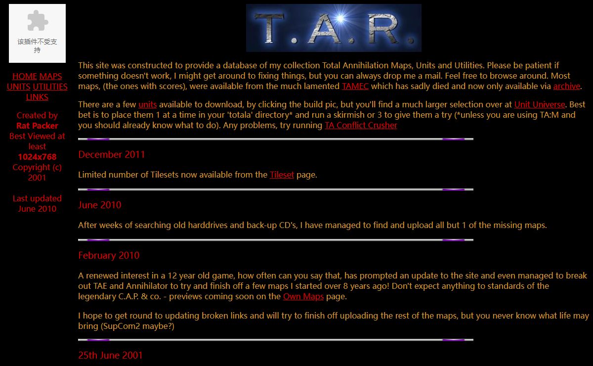 T.A.R. - Total Annihilation Resources