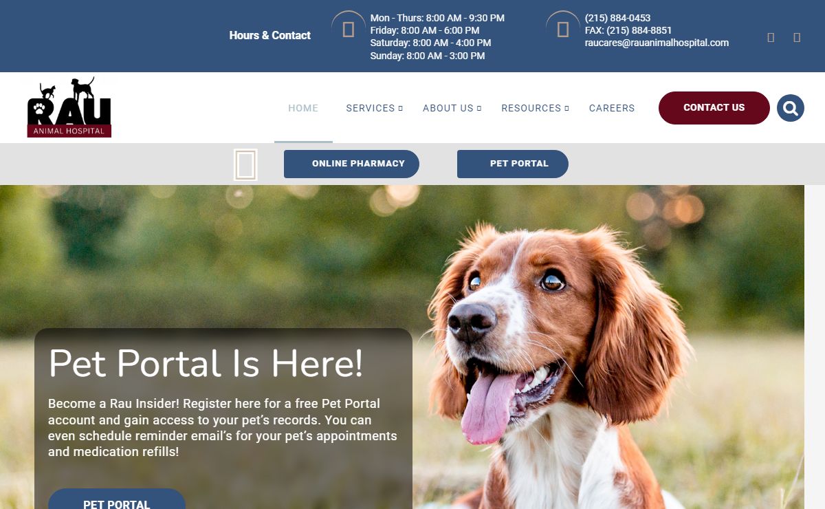 Rau Animal Hospital: Top Rated Glenside Veterinarians