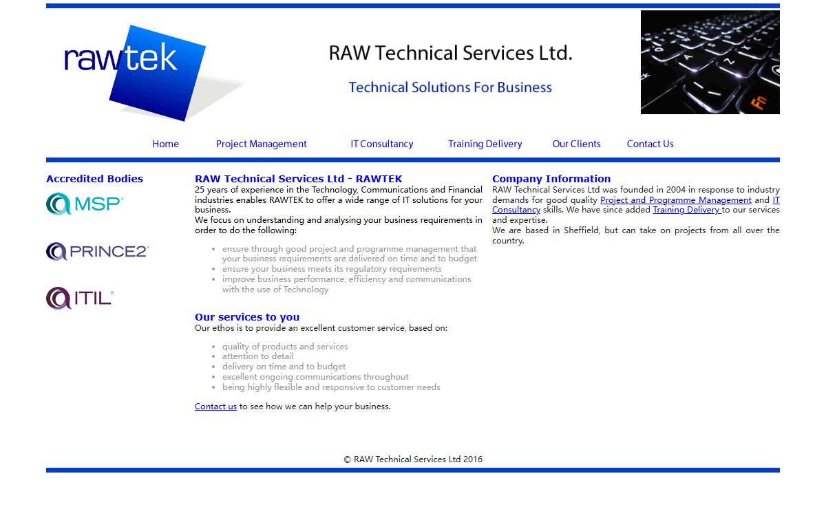 RAW Technical Services Ltd.
