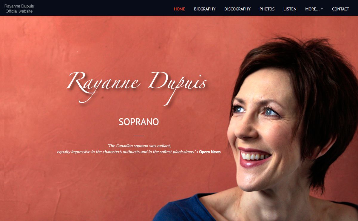 Rayanne Dupuis - Official Website