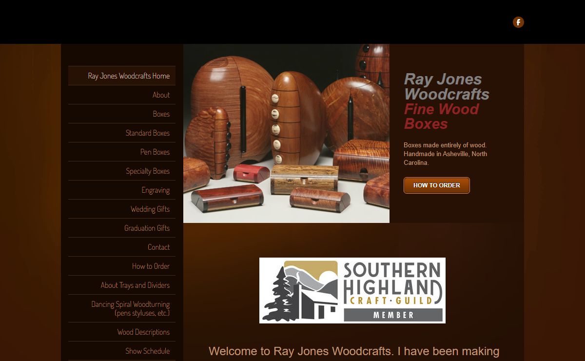 Ray Jones Woodcrafts Home