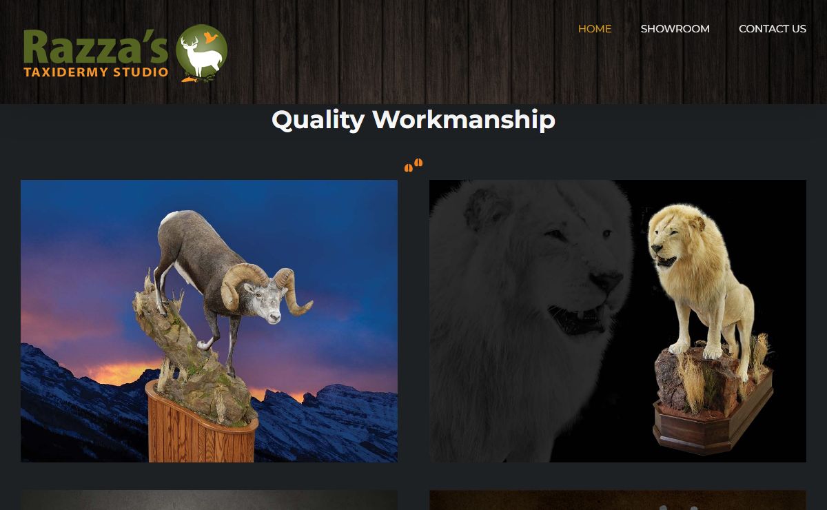 Razza's Taxidermy Studio – A full service taxidermy studio located near Pittsburgh, Pennsylvania