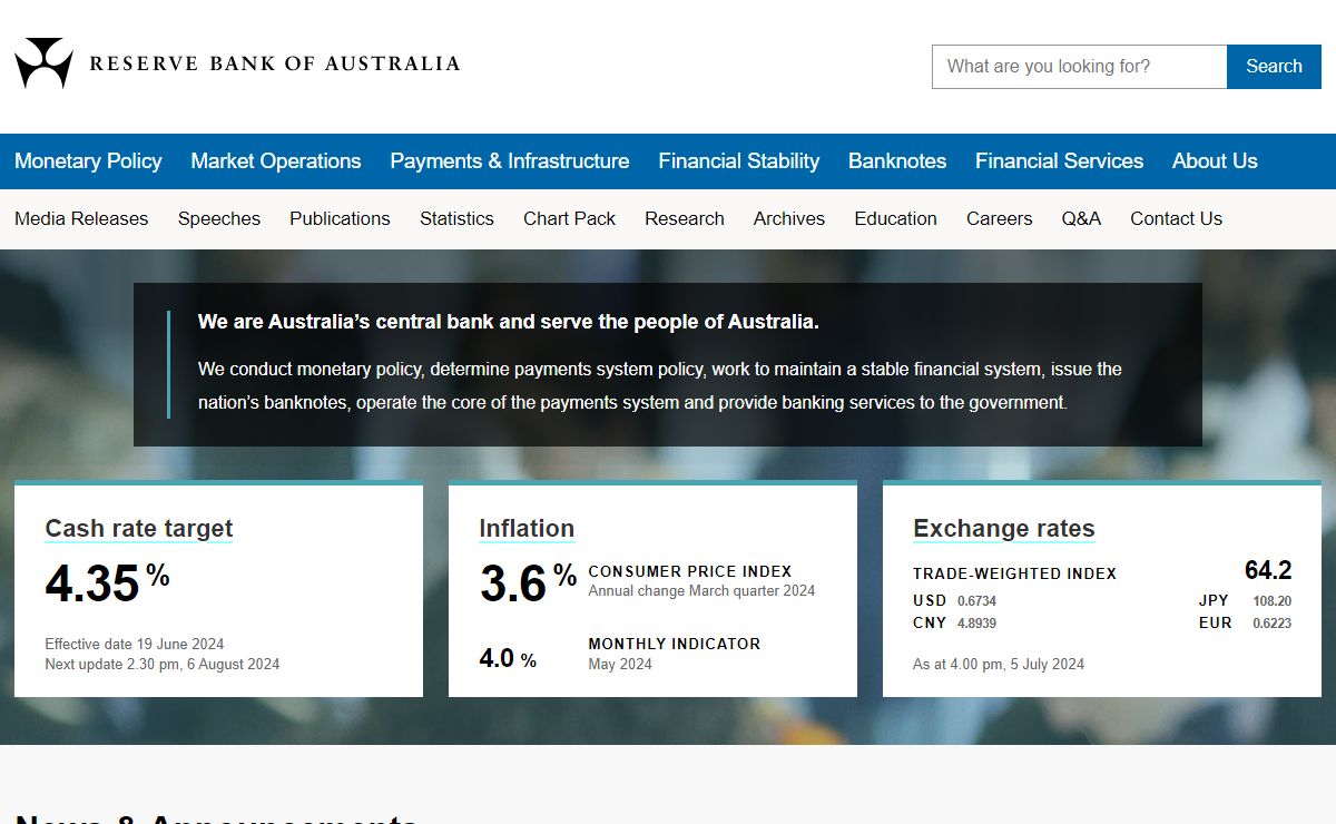 Reserve Bank of Australia