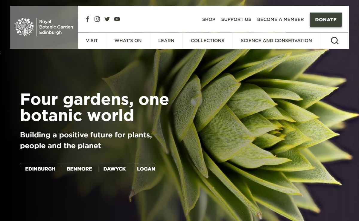 Royal Botanic Garden Edinburgh | Home
