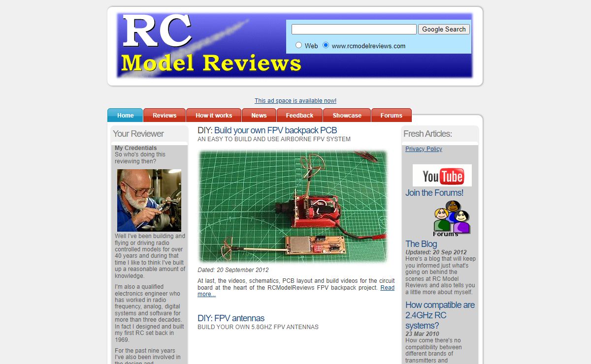 Radio Controled Model Reviews