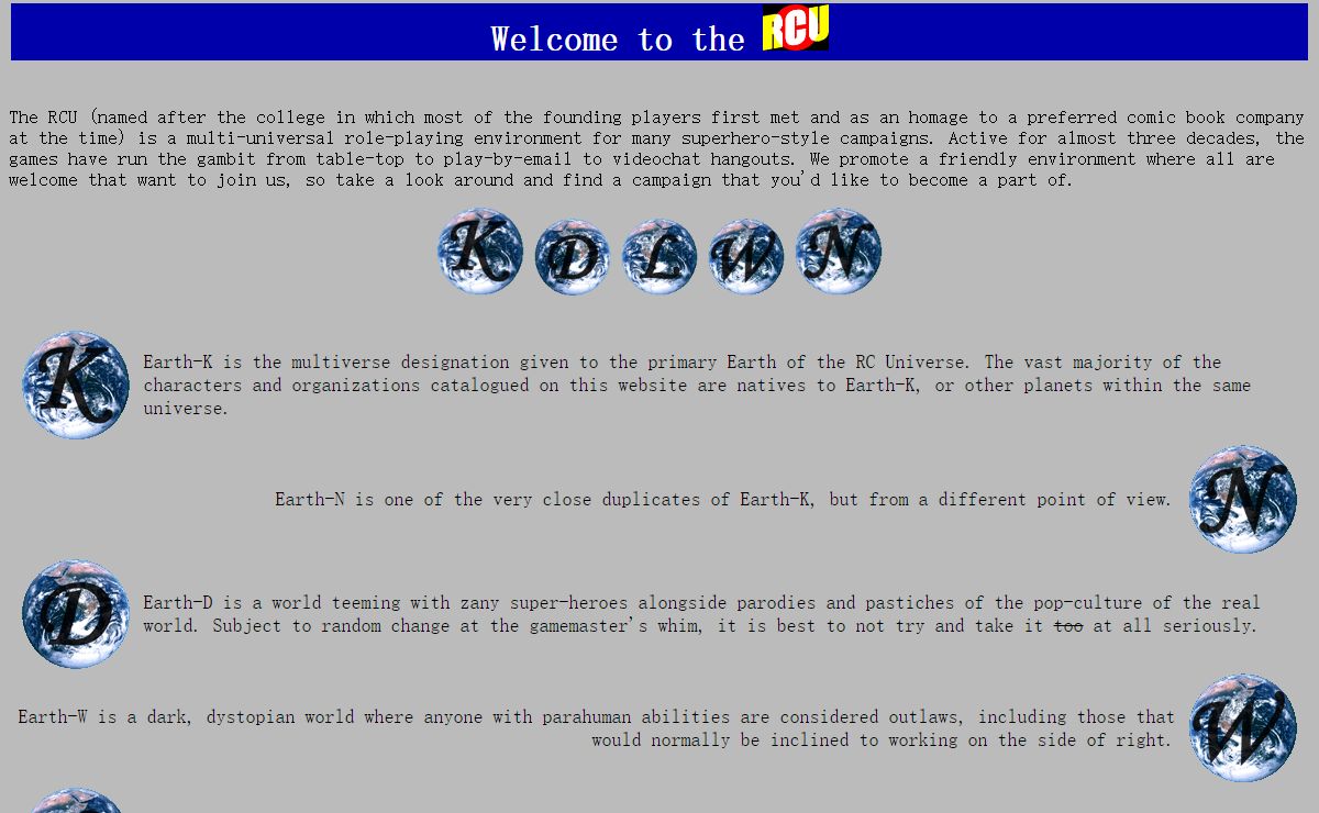 Welcome to the RC Universe