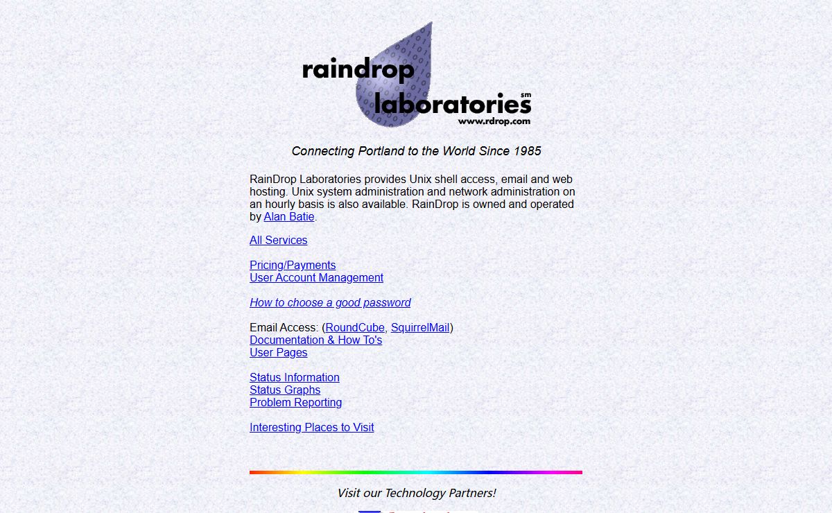 RainDrop Laboratories, Home of Agora