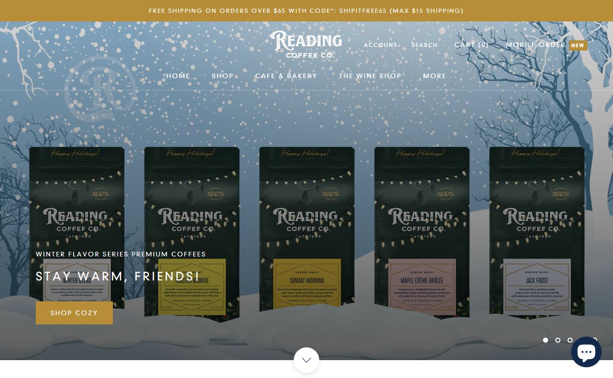 Gourmet, Specialty Artisan Roasted Coffee by Reading Coffee Company