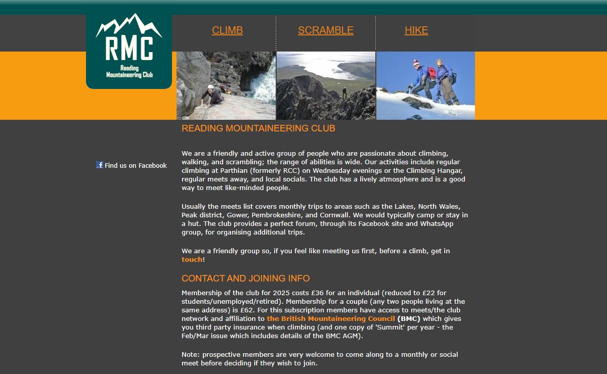 Reading Mountaineering Club