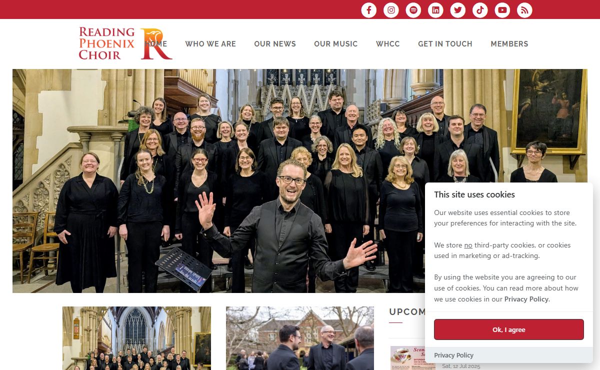 Reading Phoenix Choir - Berkshire choral & social group