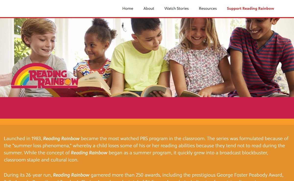 Reading Rainbow