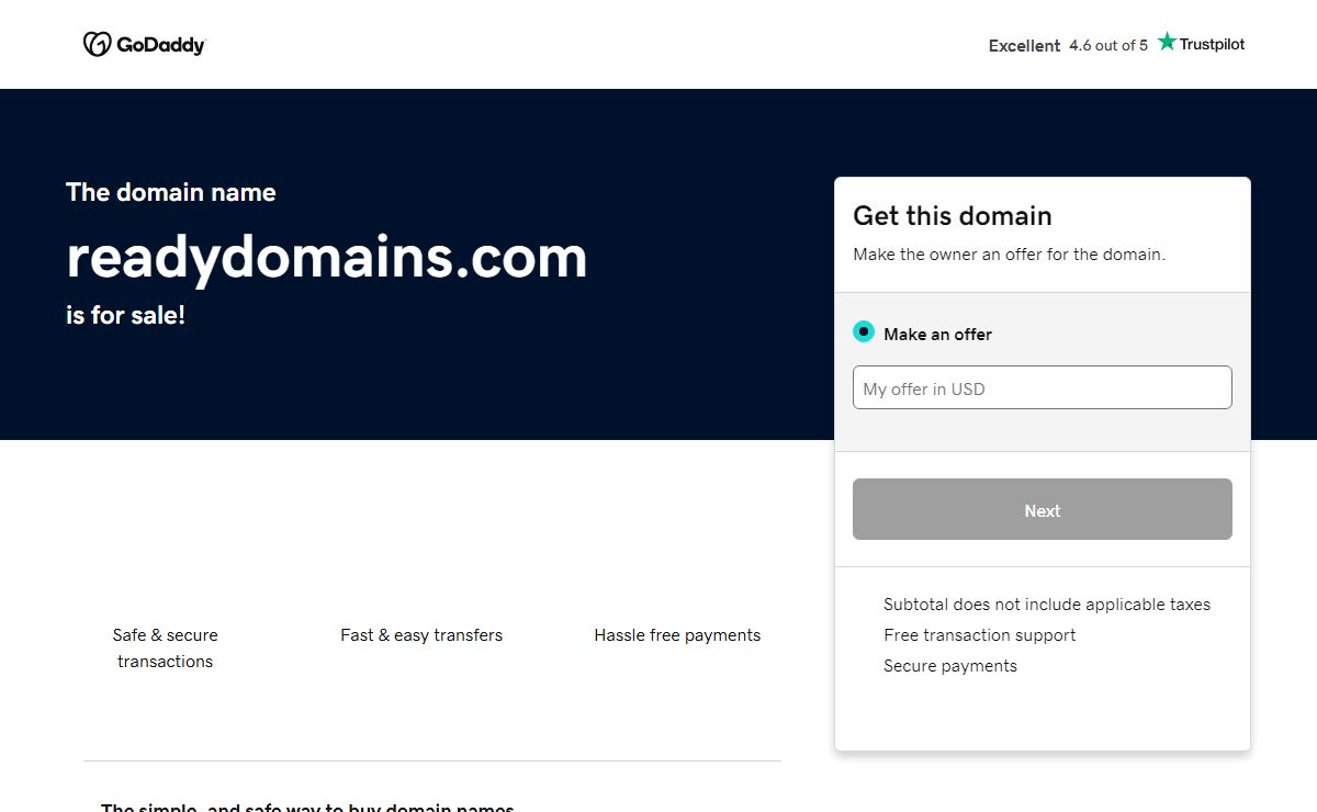 readydomains.com