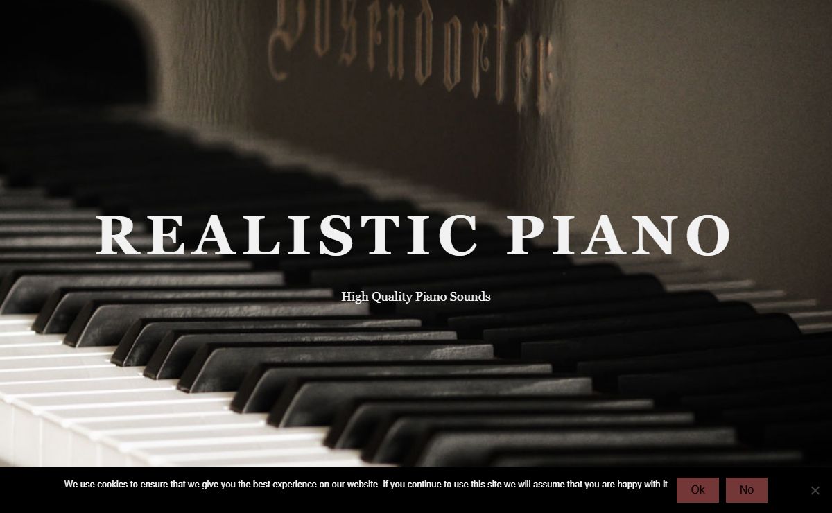 Realistic Piano — High Quality Piano Sounds