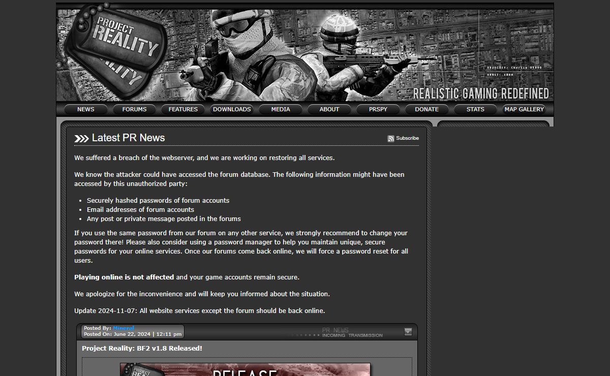 Project Reality: Realistic Gaming Redefined