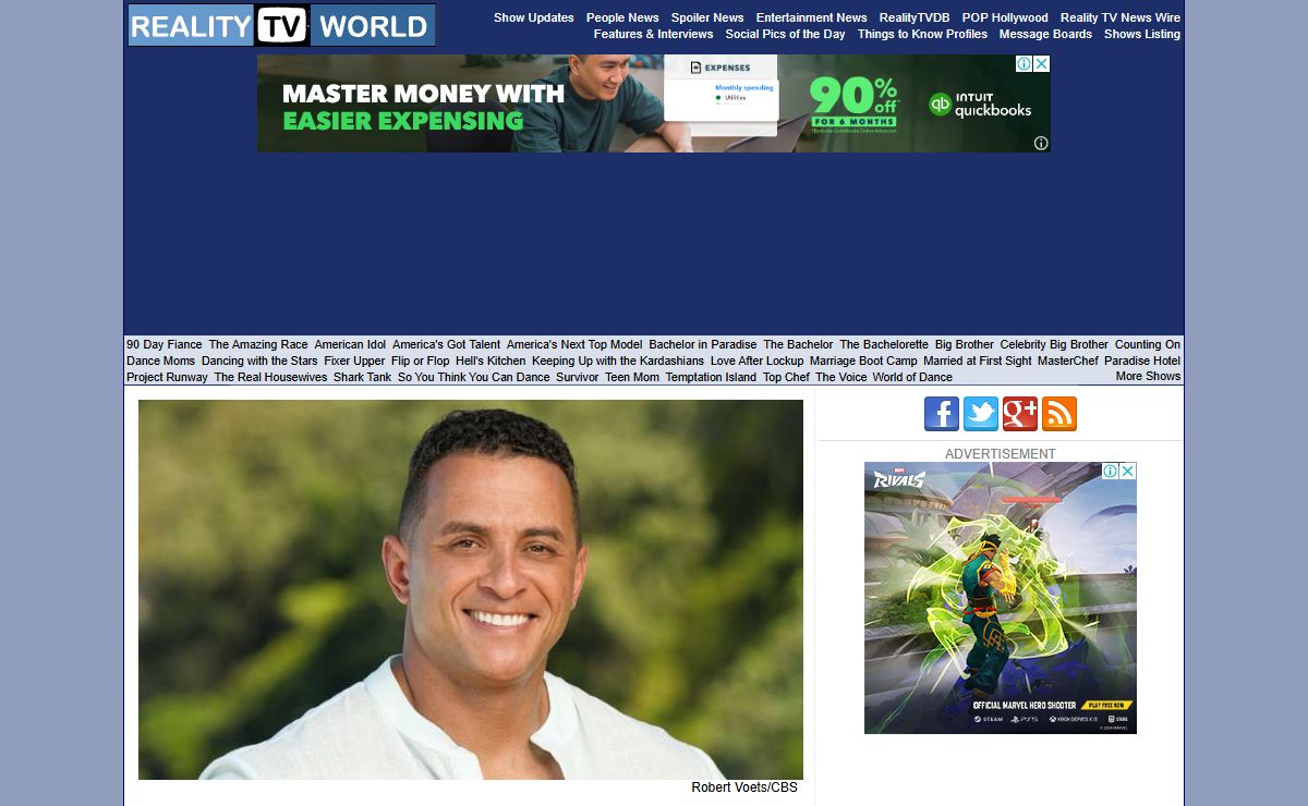 Reality TV World - Reality TV news, information, episode summaries, recaps, message boards, chat, and games for reality TV shows