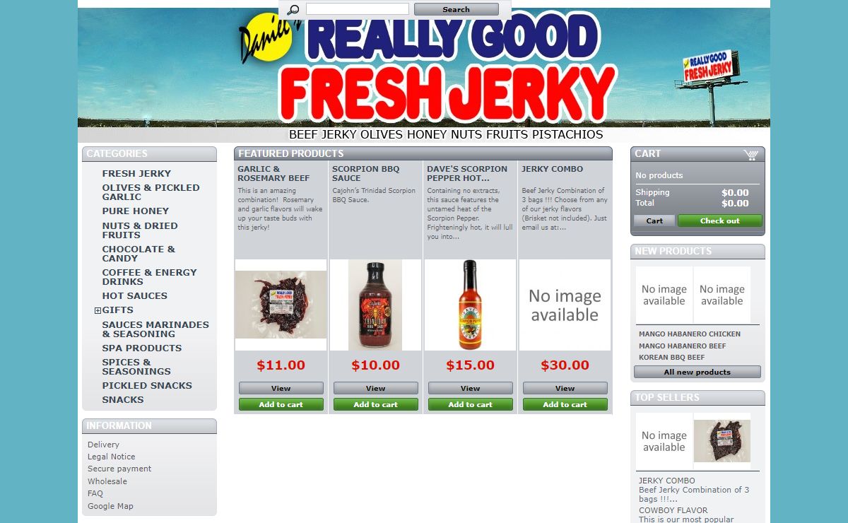 Daniels Really Good Fresh Jerky - Daniel´s Really Good Fresh jerky