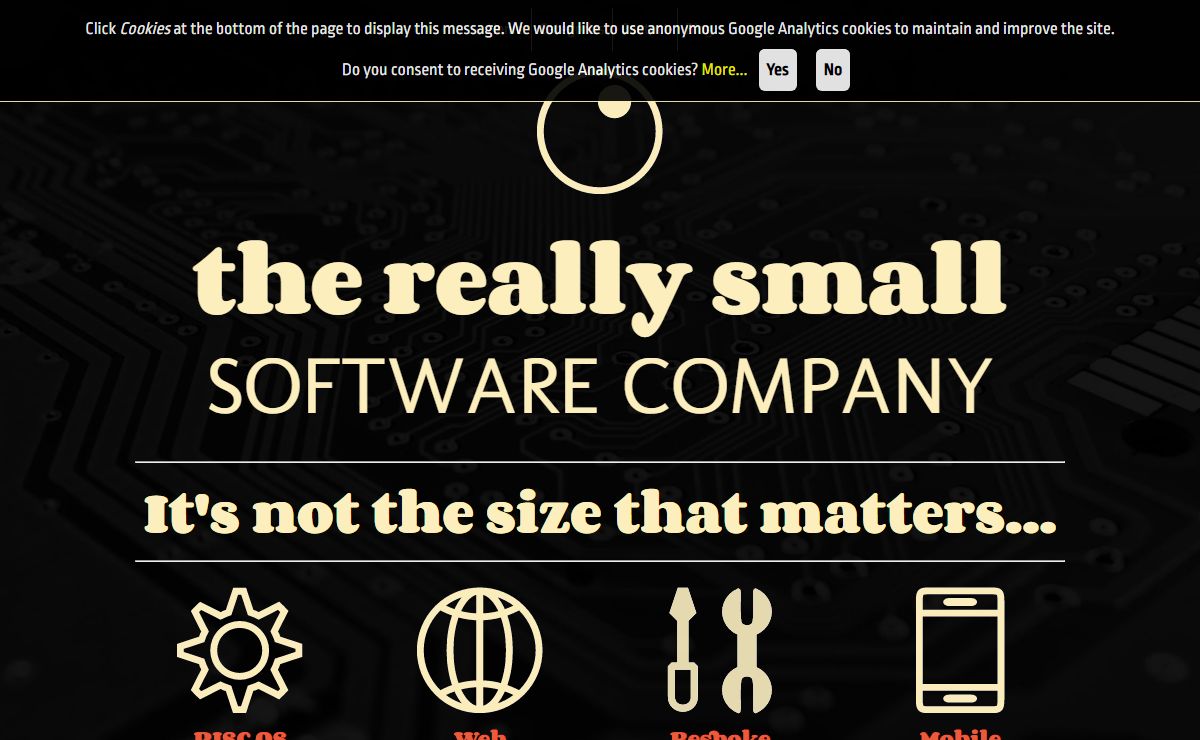 The Really Small Software Company