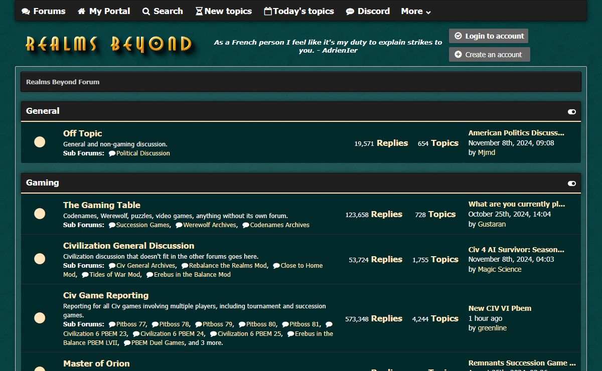 Realms Beyond Forum