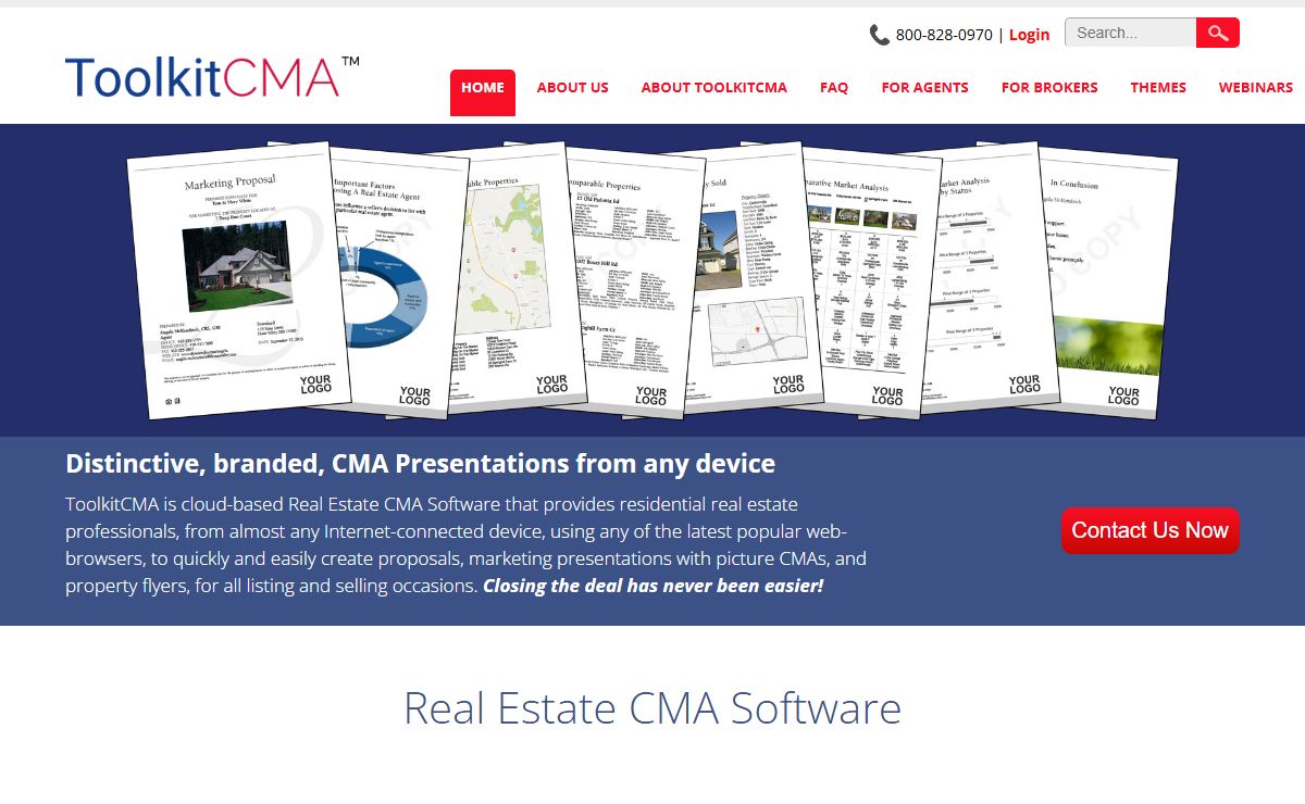 ToolkitCMA - Real Estate CMA Software - Mobile Friendly - Easy To Use