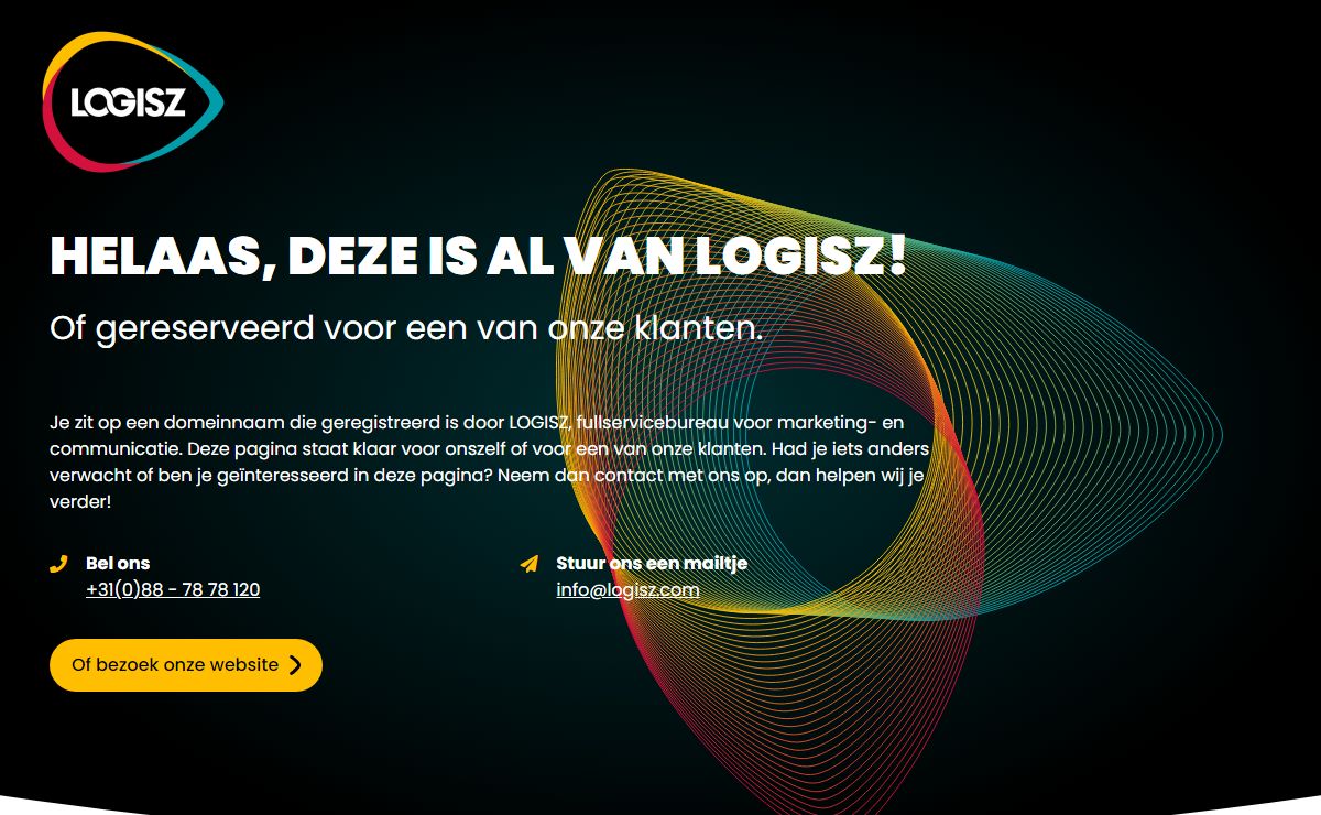 Helaas, deze is al van LOGISZ!