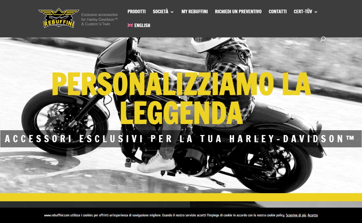Rebuffini Cycles | Accessori e componenti per Harley-Davidson e Custom V-Twins