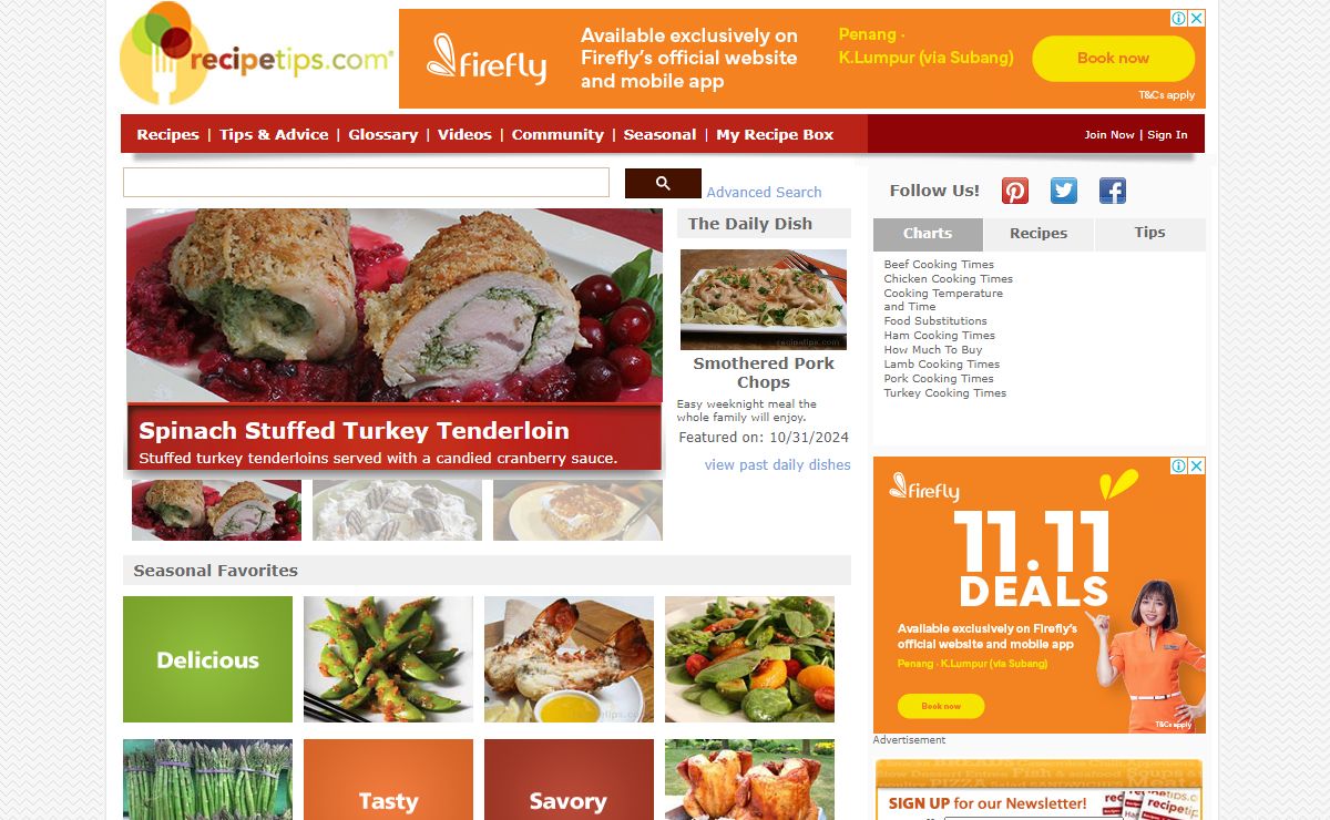 Recipes - How To Cooking Tips - RecipeTips.com
