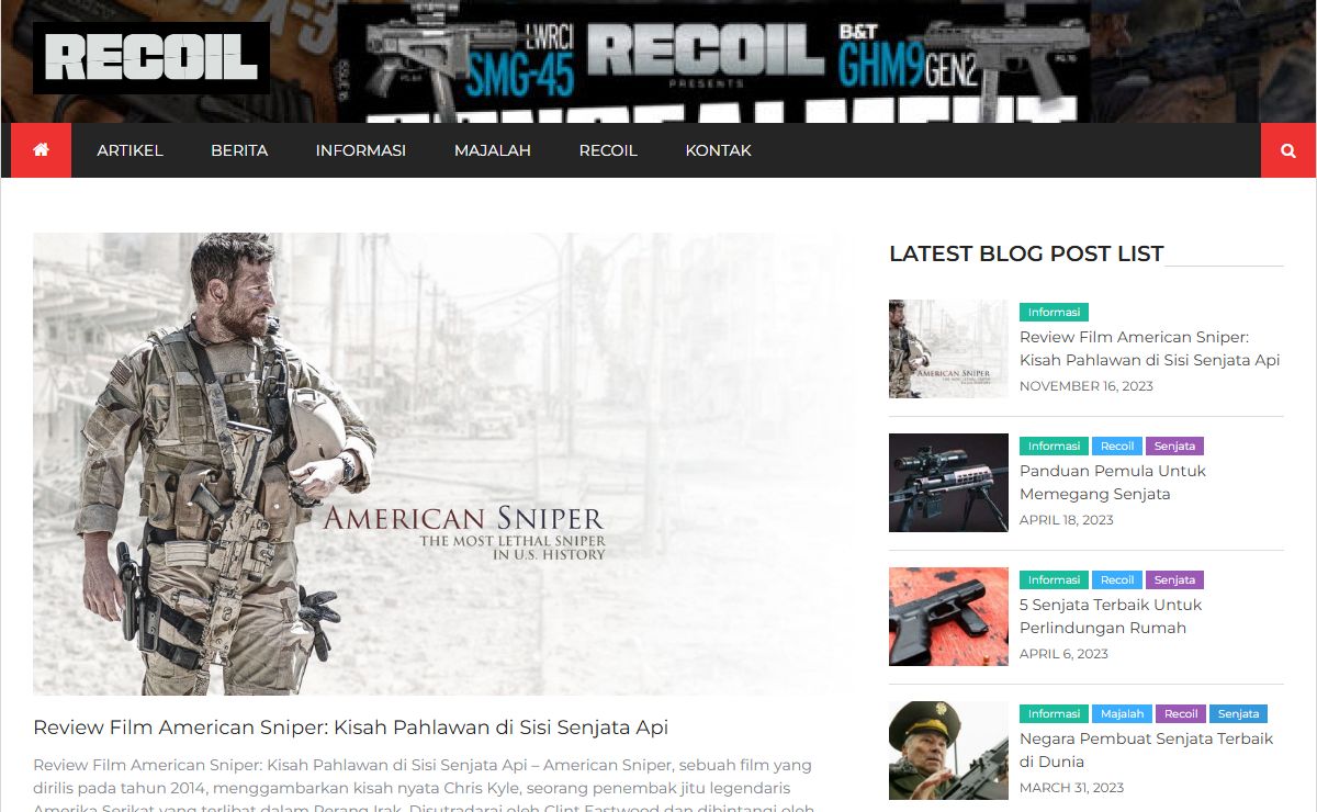 Recoilmag | Majalah Recoil Informasi Berita Dunia
