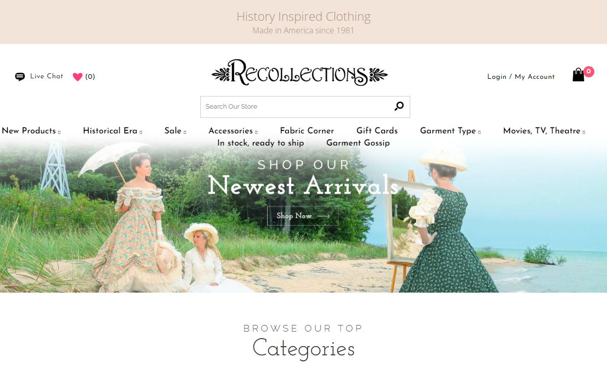Victorian, Edwardian, Pioneer, and Civil War Fashions