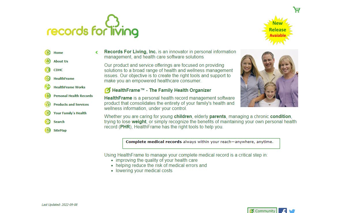 Records For Living, Inc - Personal Health and Living Management