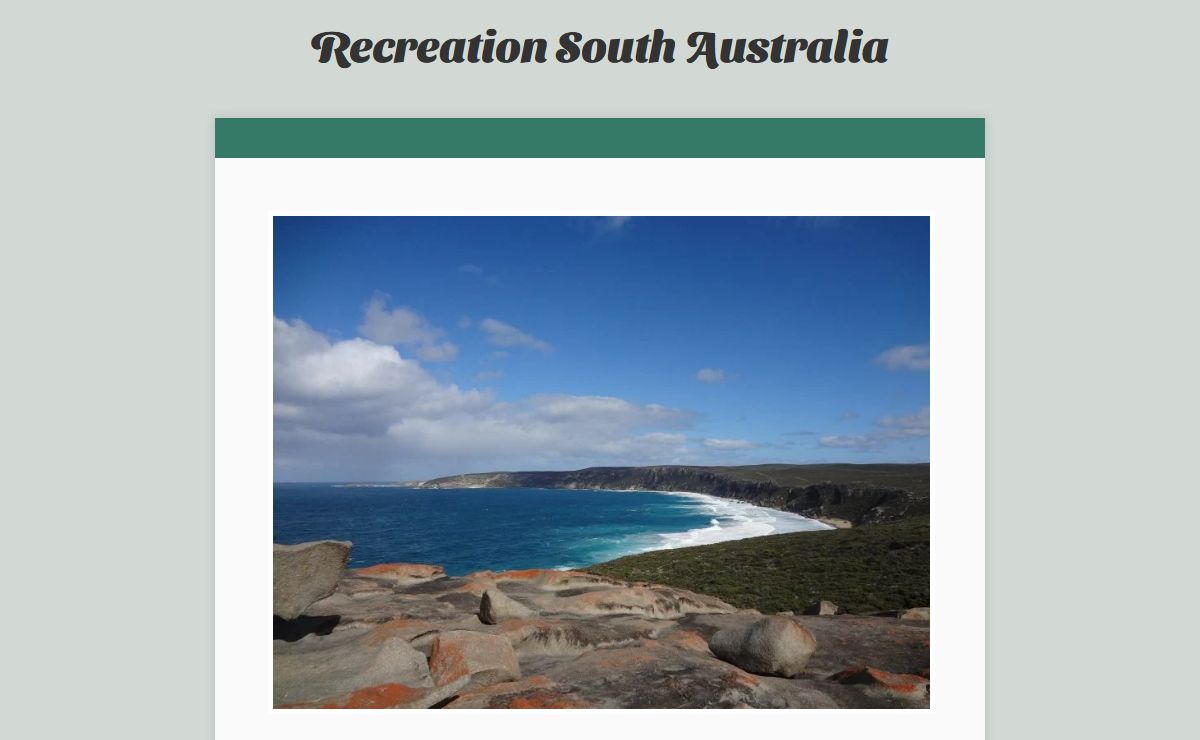 Recreation South Australia - Climbing adventures, cycling trails and bush walks