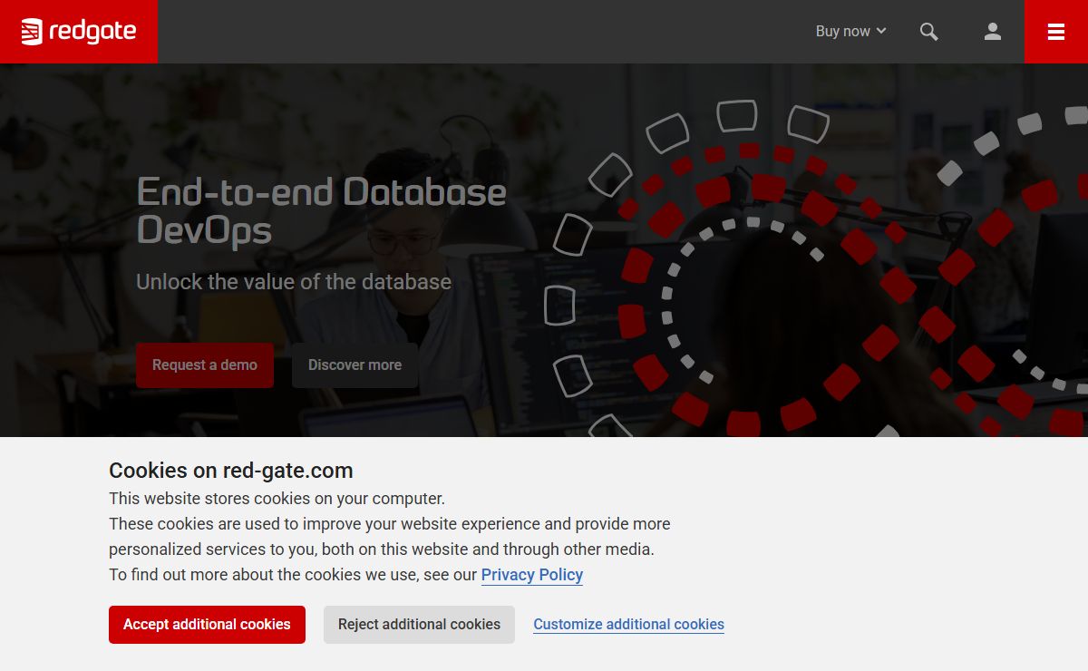 Redgate Software - End-to-end Database DevOps Solutions and Tools For SQL Server, Oracle, PostgreSQL, and more
